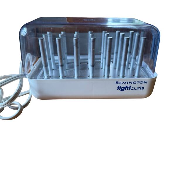 Remington Tight Curls H21SP Base and Lid ONLY Works No Rollers/Clips With Box - Picture 1 of 11